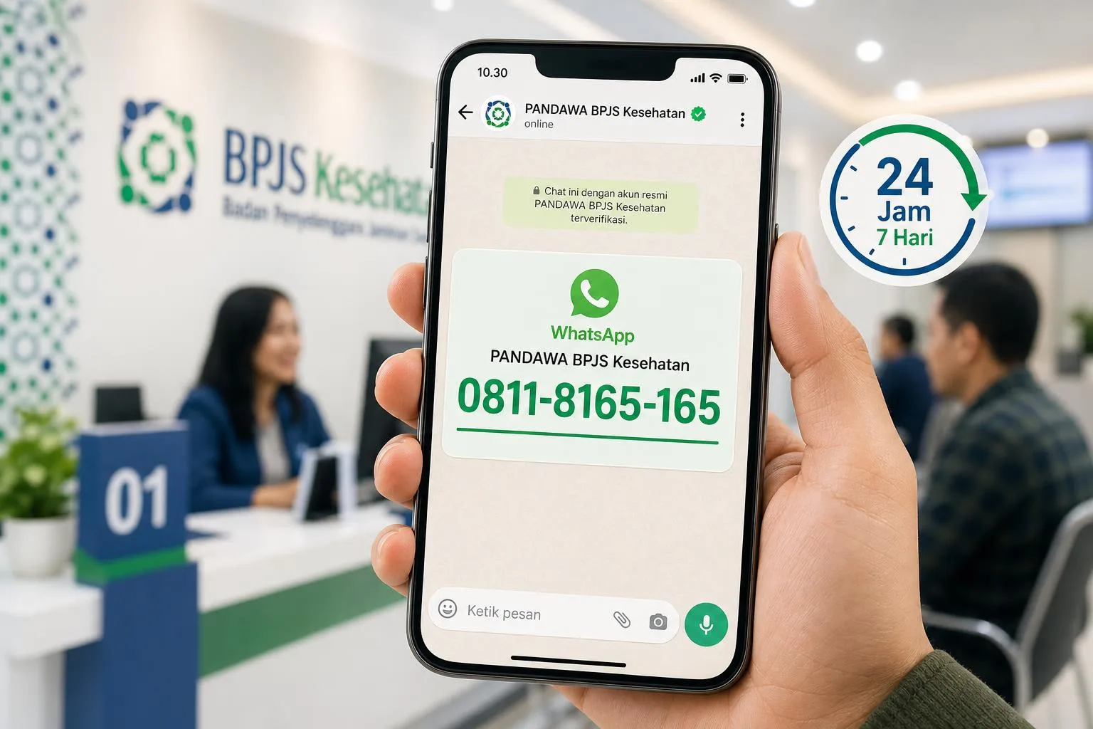 Nomor WA PANDAWA BPJS Kesehatan Terbaru: Layanan Nasional 24 Jam Nomor WA PANDAWA BPJS Kesehatan Terbaru: Layanan Nasional 24 Jam