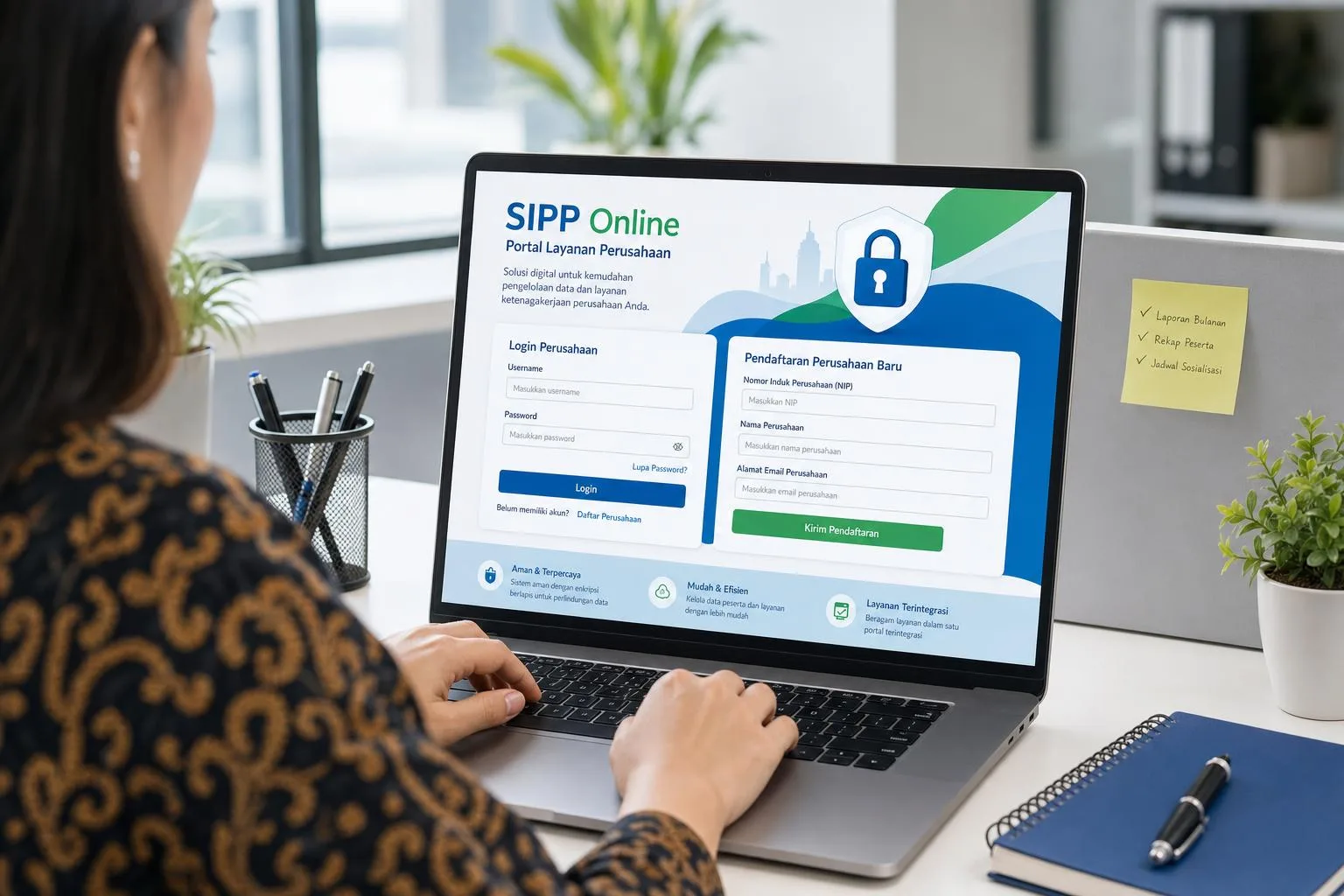 Panduan SIPP Online BPJS Ketenagakerjaan: Pendaftaran & Login Perusahaan Panduan SIPP Online BPJS Ketenagakerjaan: Pendaftaran & Login Perusahaan