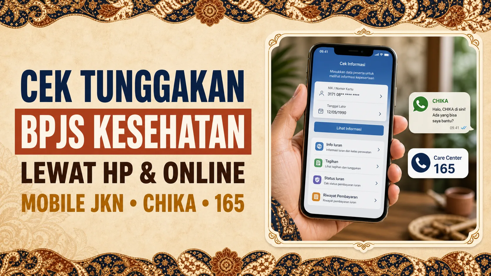 Cara Cek Tunggakan BPJS Kesehatan Lewat HP, Online, Dan Kanal Resmi Cara Cek Tunggakan BPJS Kesehatan Lewat HP, Online, Dan Kanal Resmi